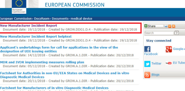 如何檢索醫(yī)療器械CE認證法規(guī)及標準